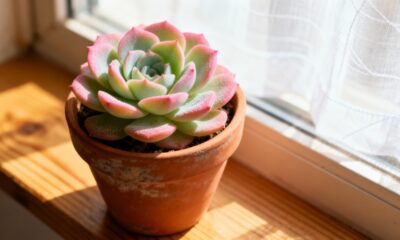 A suculenta echeveria que comprei por acaso e se tornou minha melhor companhia nos dias cansativos