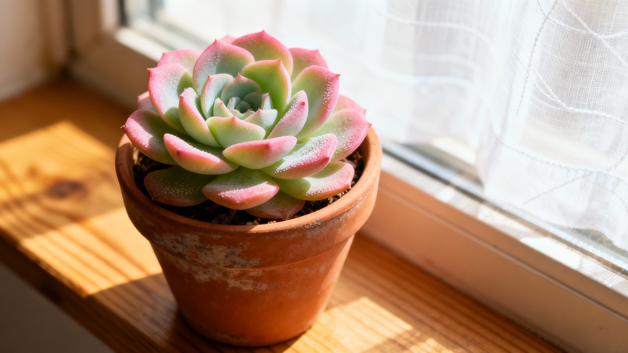 A suculenta echeveria que comprei por acaso e se tornou minha melhor companhia nos dias cansativos