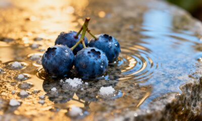 Mirtilos e água salgada: médico faz alerta e indica um método de lavagem mais confiável