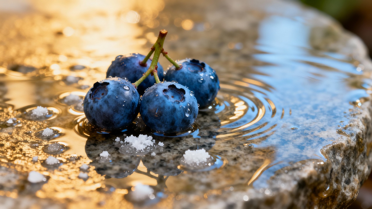 Mirtilos e água salgada: médico faz alerta e indica um método de lavagem mais confiável