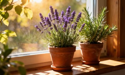 7 plantas que afastam mosquitos e são perfeitas para janelas ensolaradas