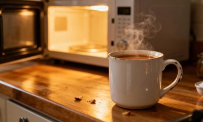 O que acontece com o sabor do café quando ele é reaquecido