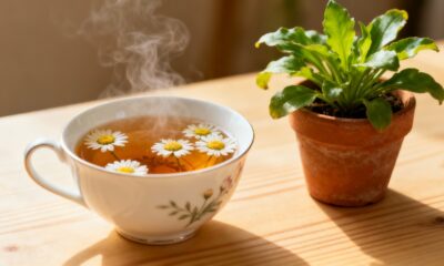 Pouca gente imagina, mas o chá de camomila pode influenciar mudas recém-plantadas