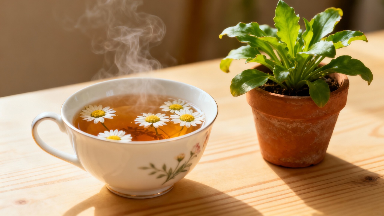 Pouca gente imagina, mas o chá de camomila pode influenciar mudas recém-plantadas