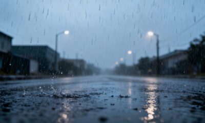 A mudança brusca de temperatura no começo da chuva revela algo curioso do ar