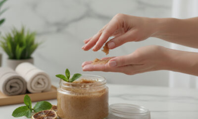 Use este esfoliante natural caseiro para as mãos e se surpreenda