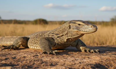 Por que lagartos ficam imóveis por longos períodos ao sol