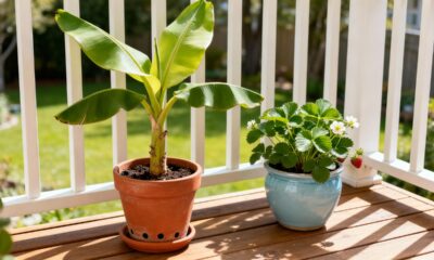 2 frutas para plantar em casa que dão frutos doces e crescem rapido
