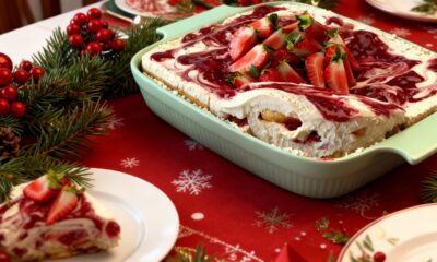 Esse pavê super diferente vai encantar sua Ceia de Natal