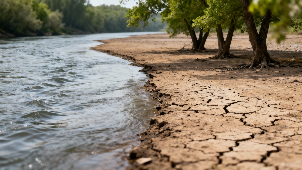 Há um fenômeno discreto que faz algumas árvores surgirem apenas em áreas de rios antigos
