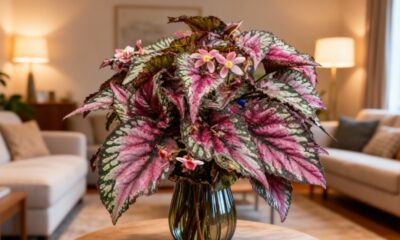 Pouca gente sabe, mas a begônia-rex transmite algo além da beleza