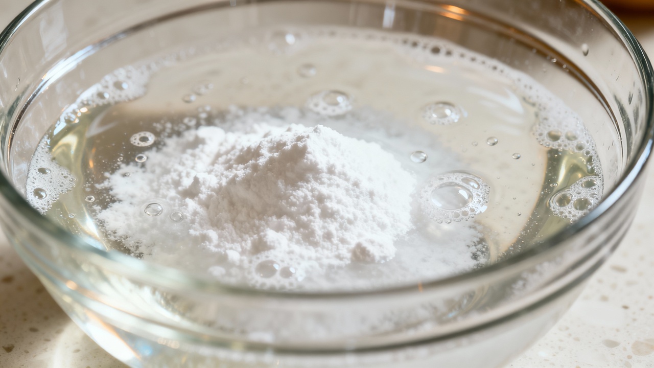 O que acontece quando juntamos vinagre com bicarbonato na limpeza