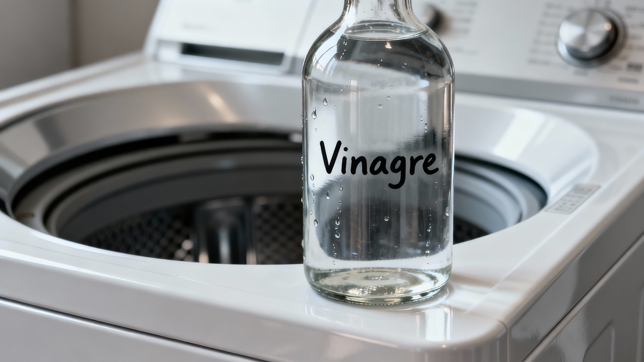 O erro grave na limpeza da máquina de lavar com vinagre