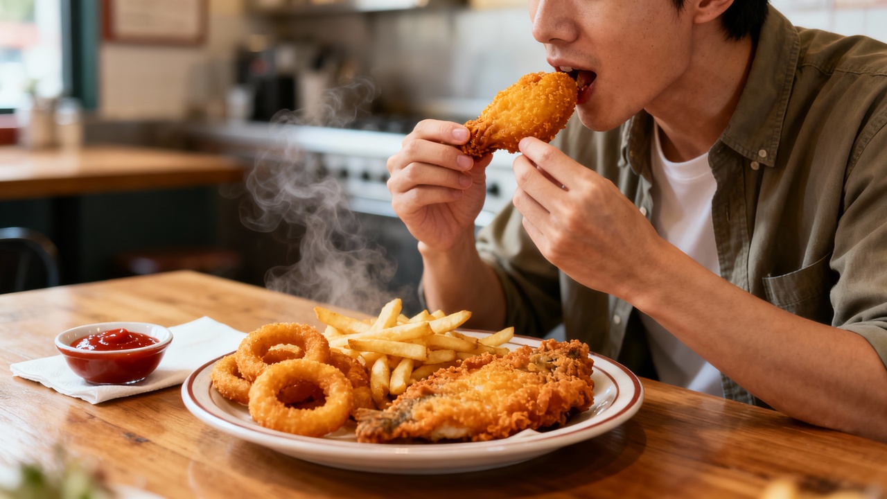 Comer fritura todos os dias pode estar ligada a vários sintomas que você ignora