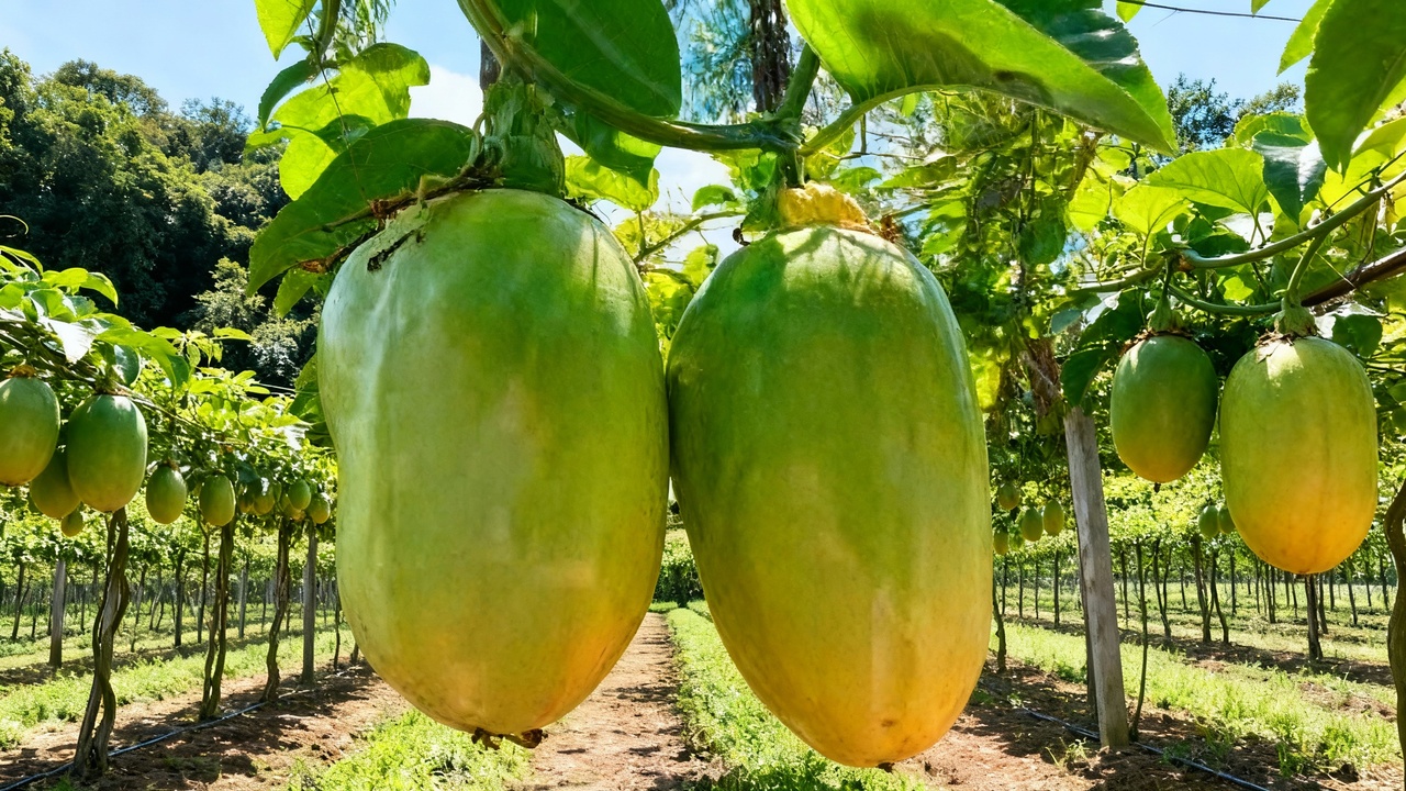 Plantar maracujá gigante exige atenção a um detalhe que muita gente ignora
