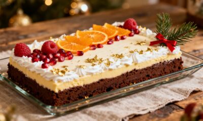 Quanto custa fazer uma sobremesa de travessa natalina gigante e deliciosa