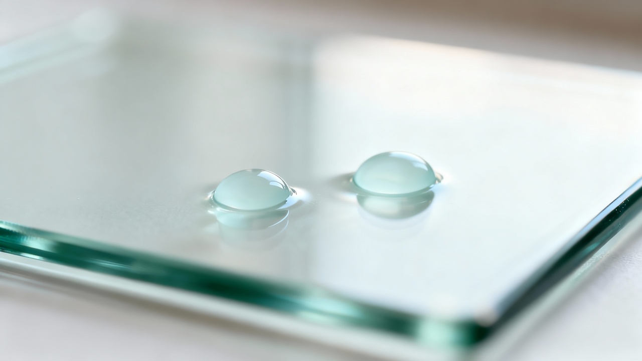 O truque de 2 gotas para limpar superfícies de vidro sem manchas