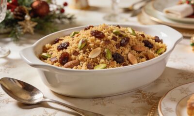 A farofa natalina sem embutidos que conquista todo mundo com crocância e toque agridoce