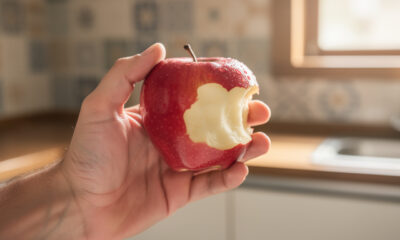 Aproveitar a maçã por completo pode ajudar na saúde intestinal