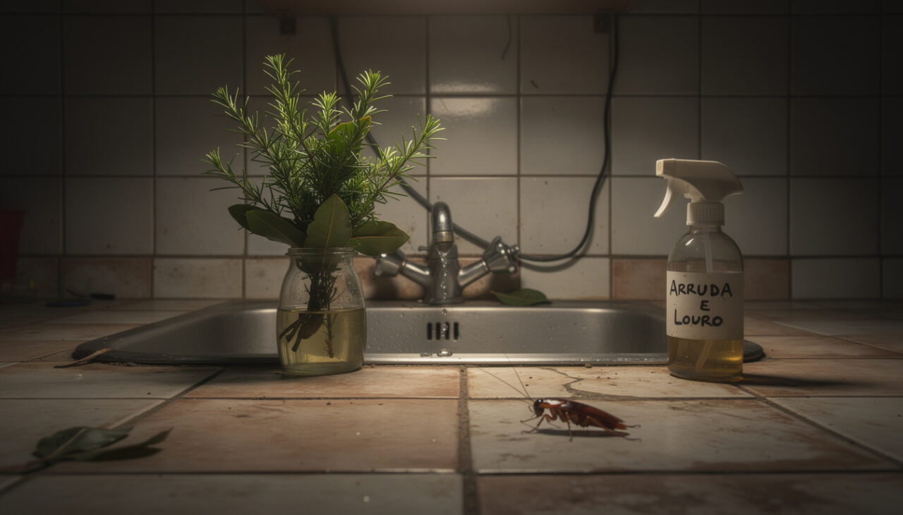 A estratégia natural que muita gente tenta contra baratas