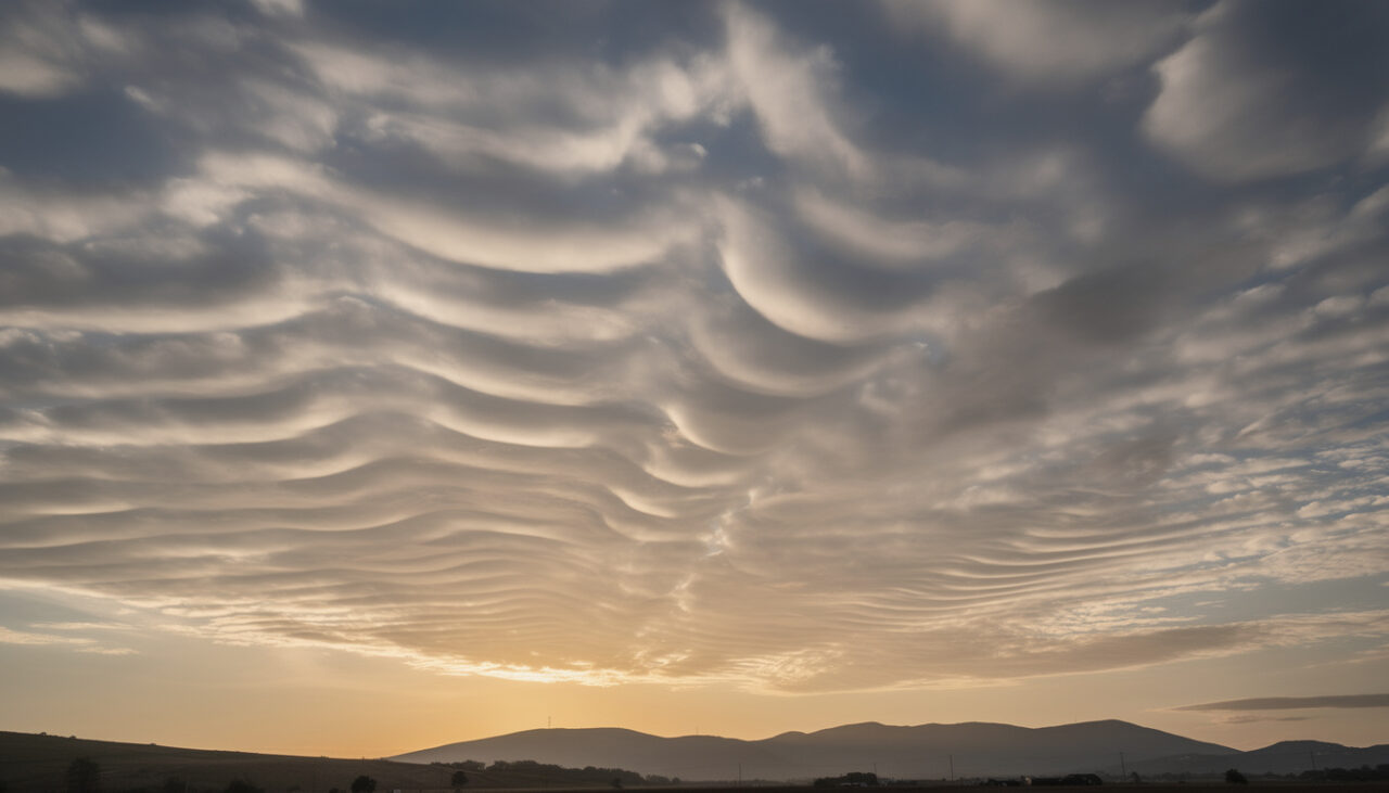 Formação de nuvens em ondas ocorre em ambientes com ventos intensos
