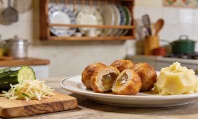 Essa receita transforma carne moída em almôndega crocante e suculenta só com uma batata ralada na medida certa