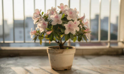 A azaleia se adapta bem quando recebe luz água e solo adequados e isso lembra reconstrução emocional