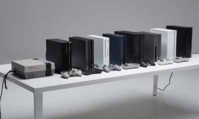 Consoles de gerações antigas, até as atuais