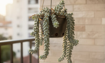 O sedum rabo-de-burro não exige perfeição só observação e calma