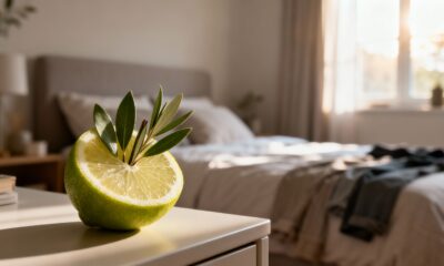 Limão e folha de louro transformam o ambiente com aroma suave e efeito repelente leve