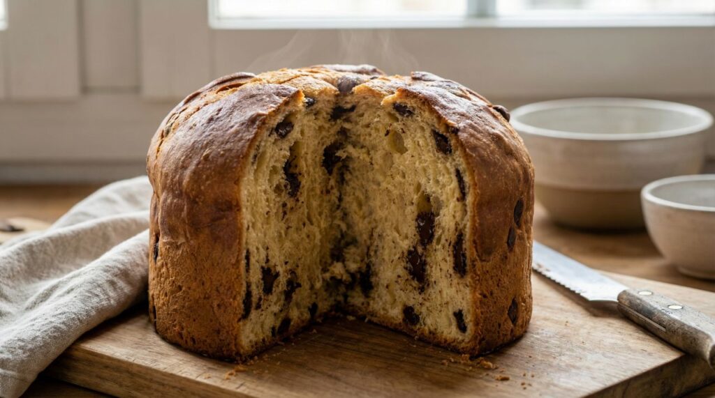 Aprendi a fazer panetone de chocolate em casa e nunca mais comprei o industrializado no Natal