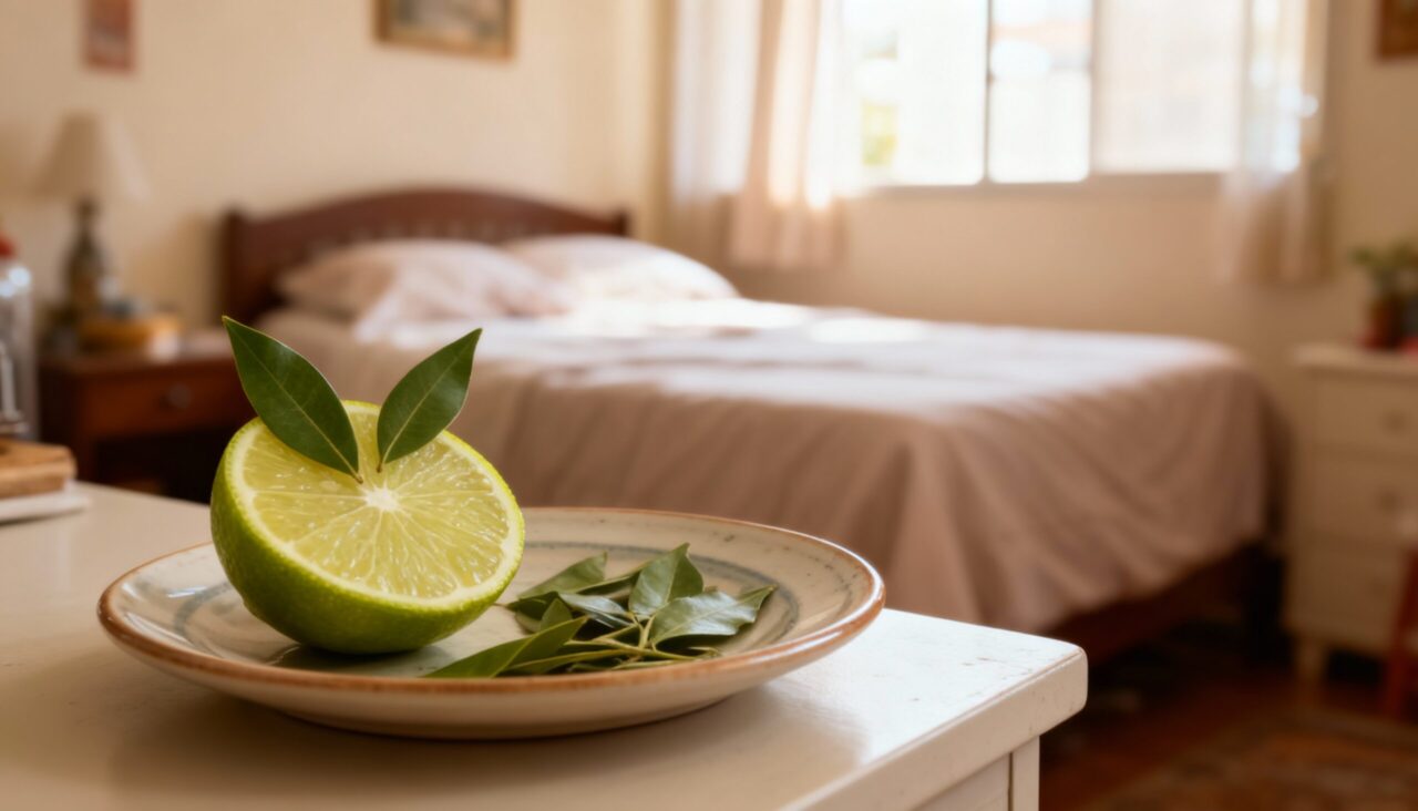 Aprenda a usar limão com folhas de louro no seu quarto
