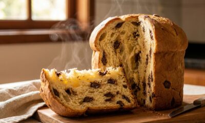 Misture farinha, leite e chocolate e prepare o panetone caseiro mais fácil que você já viu