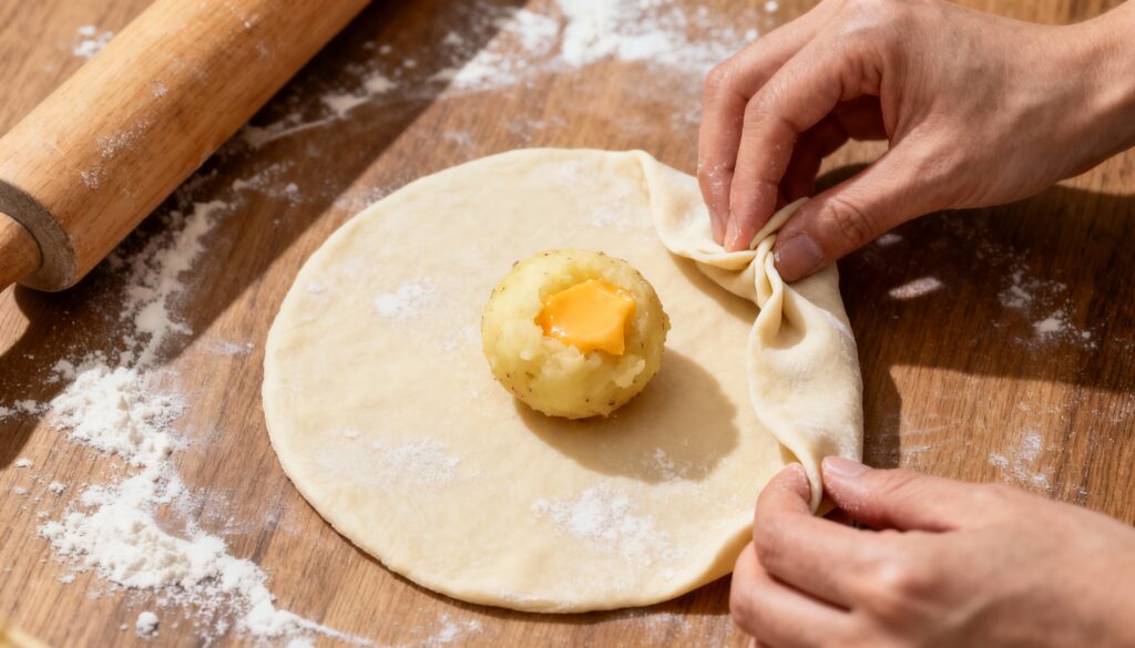 Receita de pão de batata tão deliciosa que faço quase todo fim de semana, usa APENAS duas batatas e não precisa de forno