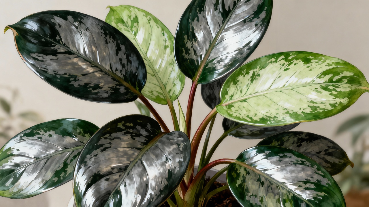 Essa aglaonema quase foi descartada, mas mostrou uma força inesperada