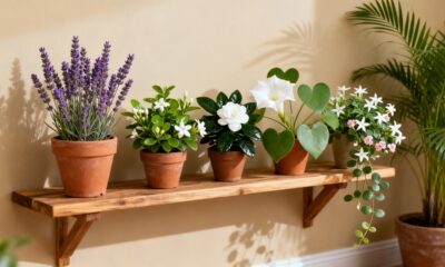 6 flores que combinam perfume suave e fácil manutenção