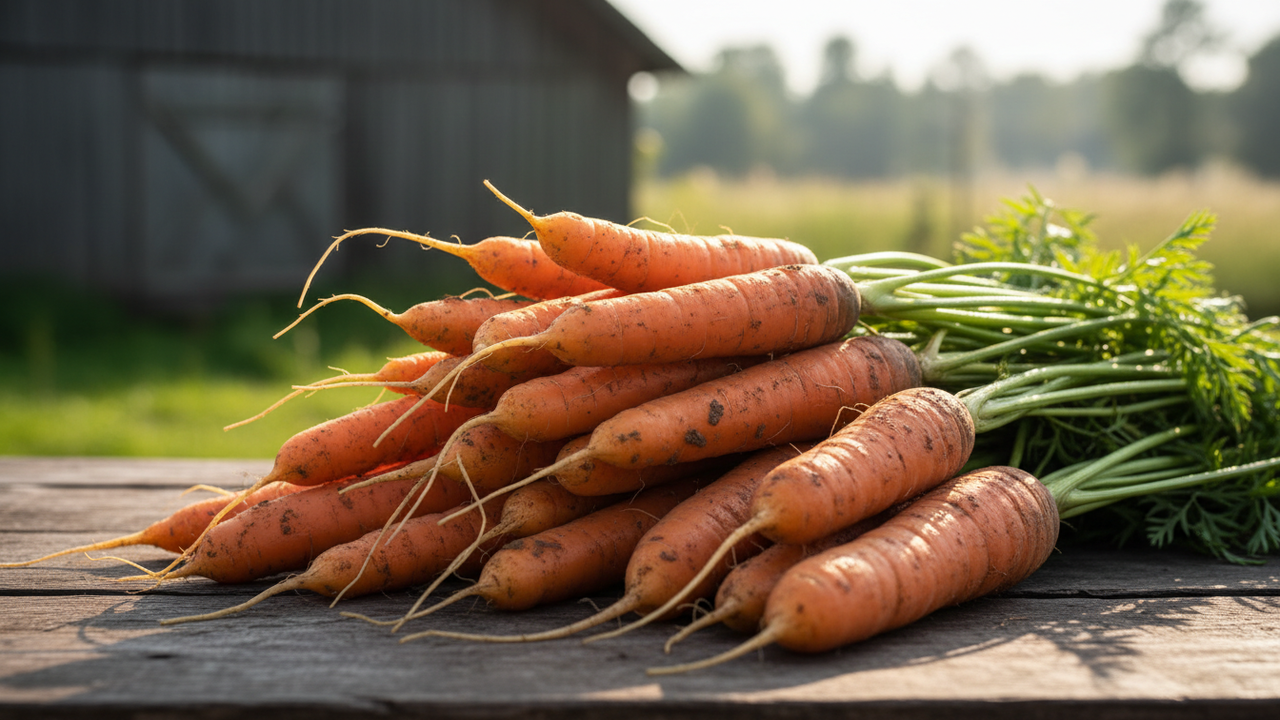 Plantar cenoura do jeito certo evita raízes tortas e garante bom crescimento