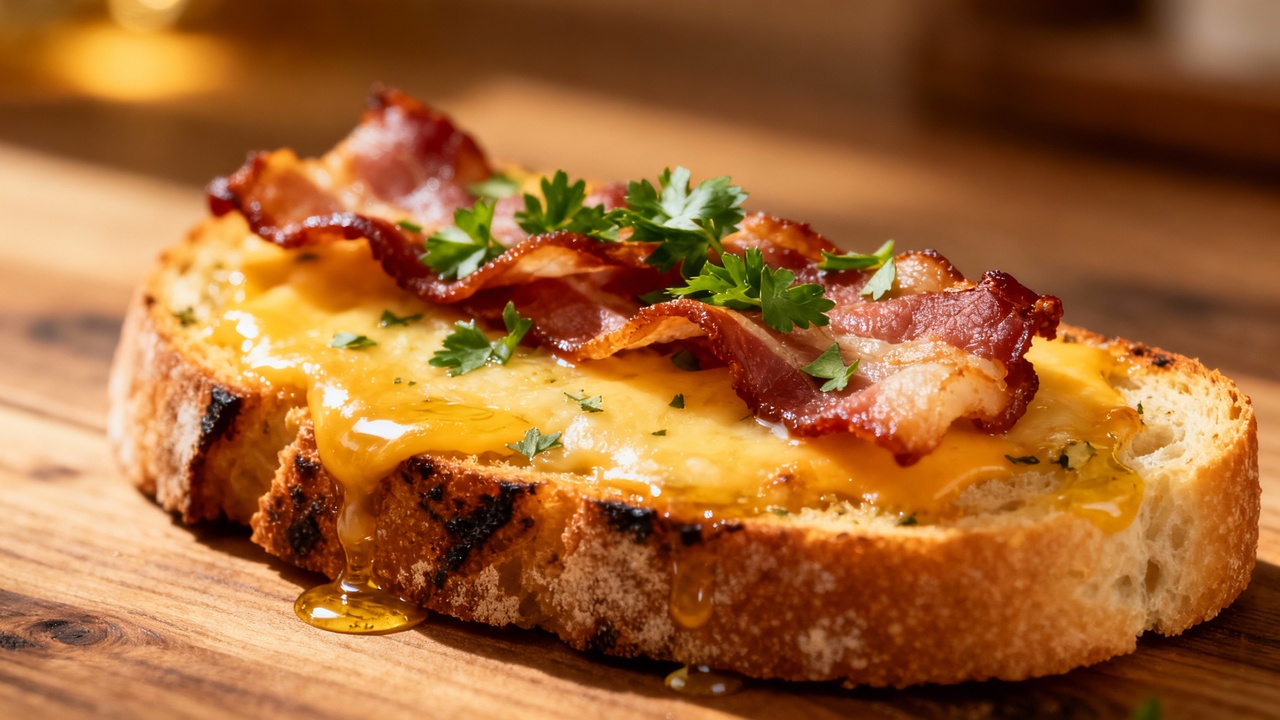 Esse pão de alho com bacon vai se tornar o assunto do seu churrasco de domingo