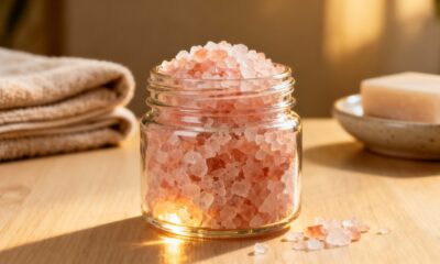 Aprenda a receita de sais de banho caseiros potentes para aliviar dores no corpo