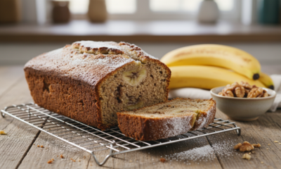 Esse bolo de banana é perfeito para quem está de dieta