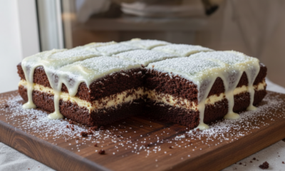 Esse bolo de choconinho é a sobremesa mais cremosa que você vai fazer