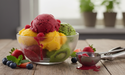 Esse sorvete é barato, fácil de fazer e fica bem mais gostoso que o do mercado