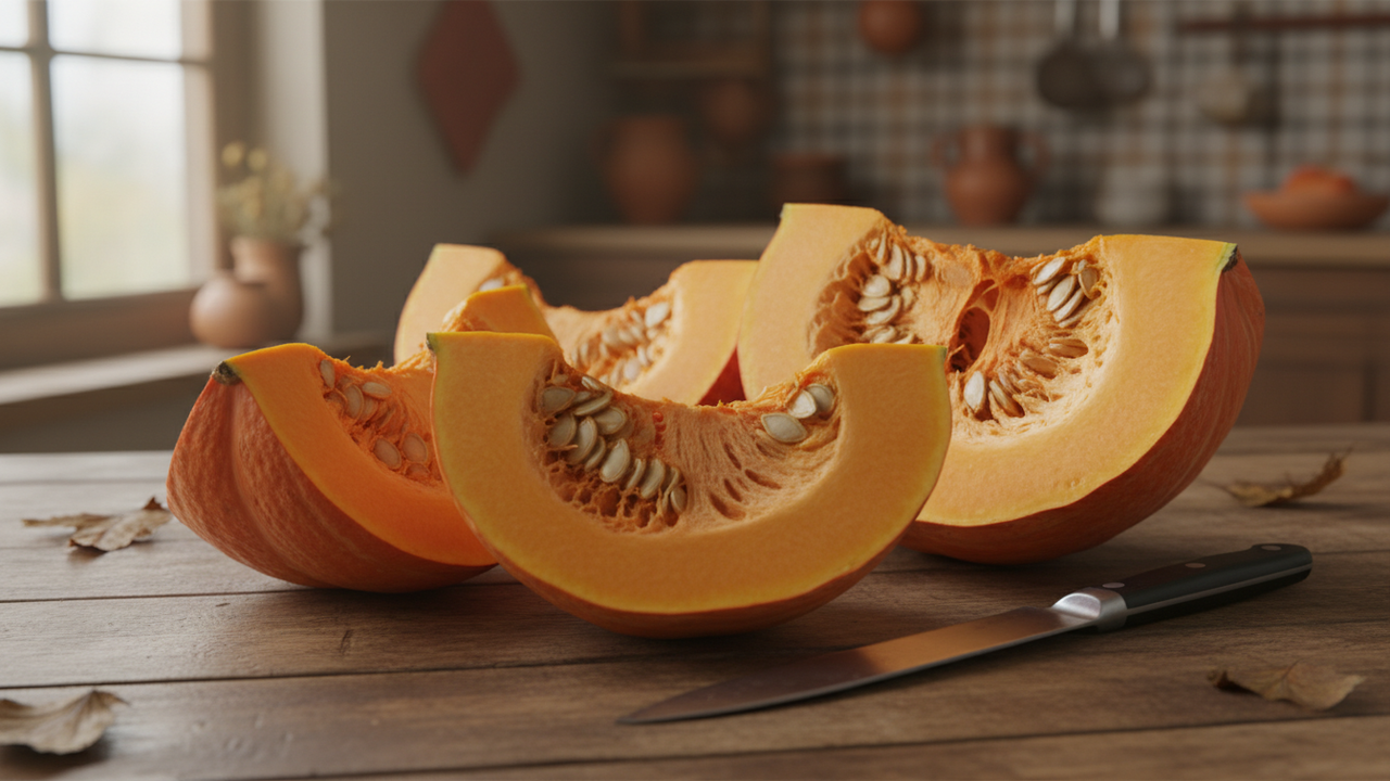 Abóbora cortada pode durar até uma semana quando guardada do jeito certo