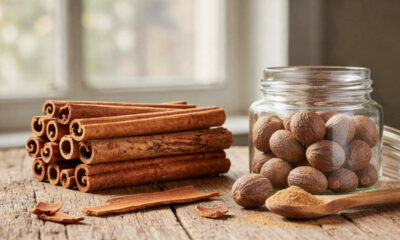 Essa casca de árvore é usada como tempero e lembra o sabor da noz-moscada