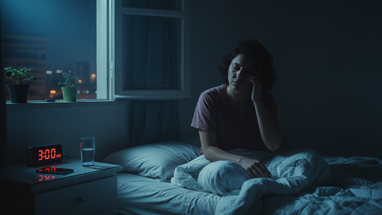 Por que acordo sempre às 3h da manhã mesmo dormindo cedo, cansado e sem perceber o motivo