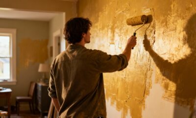 O melhor jeito de pintar um cômodo e evitar manchas terríveis