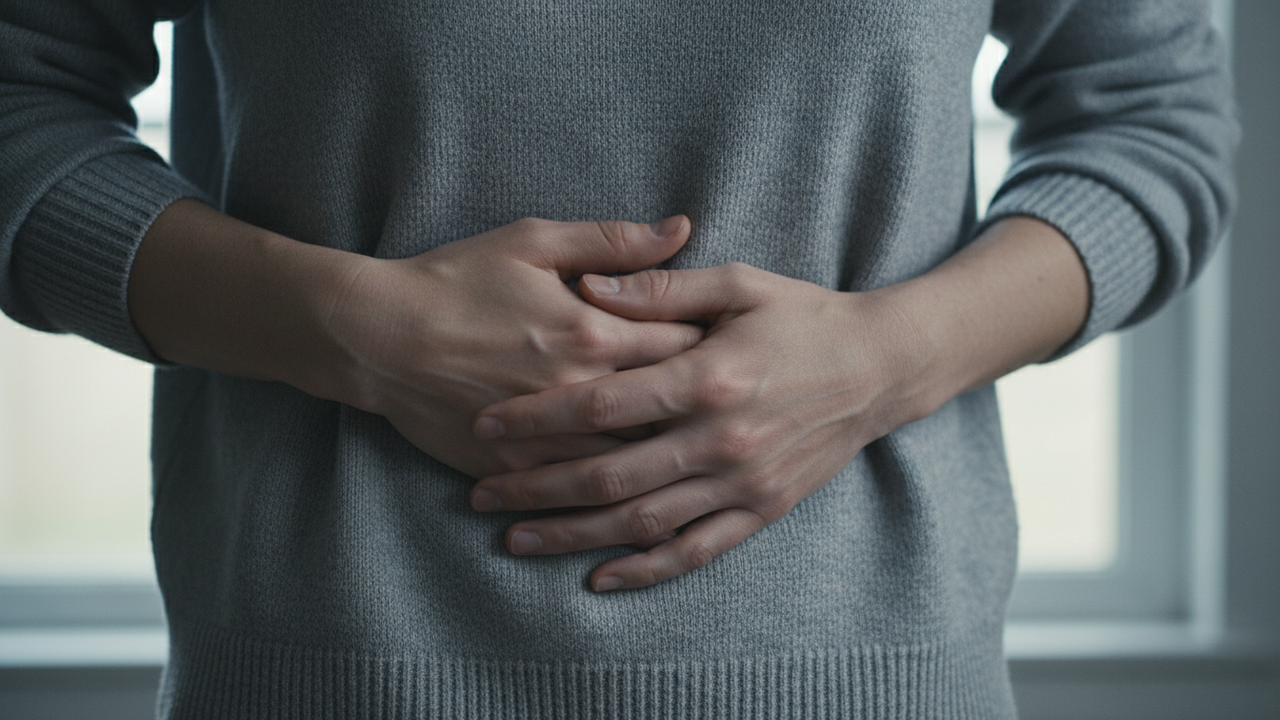 O que significa sentir um frio no estômago descendo uma ladeira?