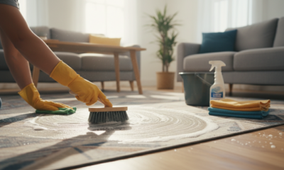 Como criar o tira-manchas de tapetes perfeito que remove odores e sujeira de uma só vez