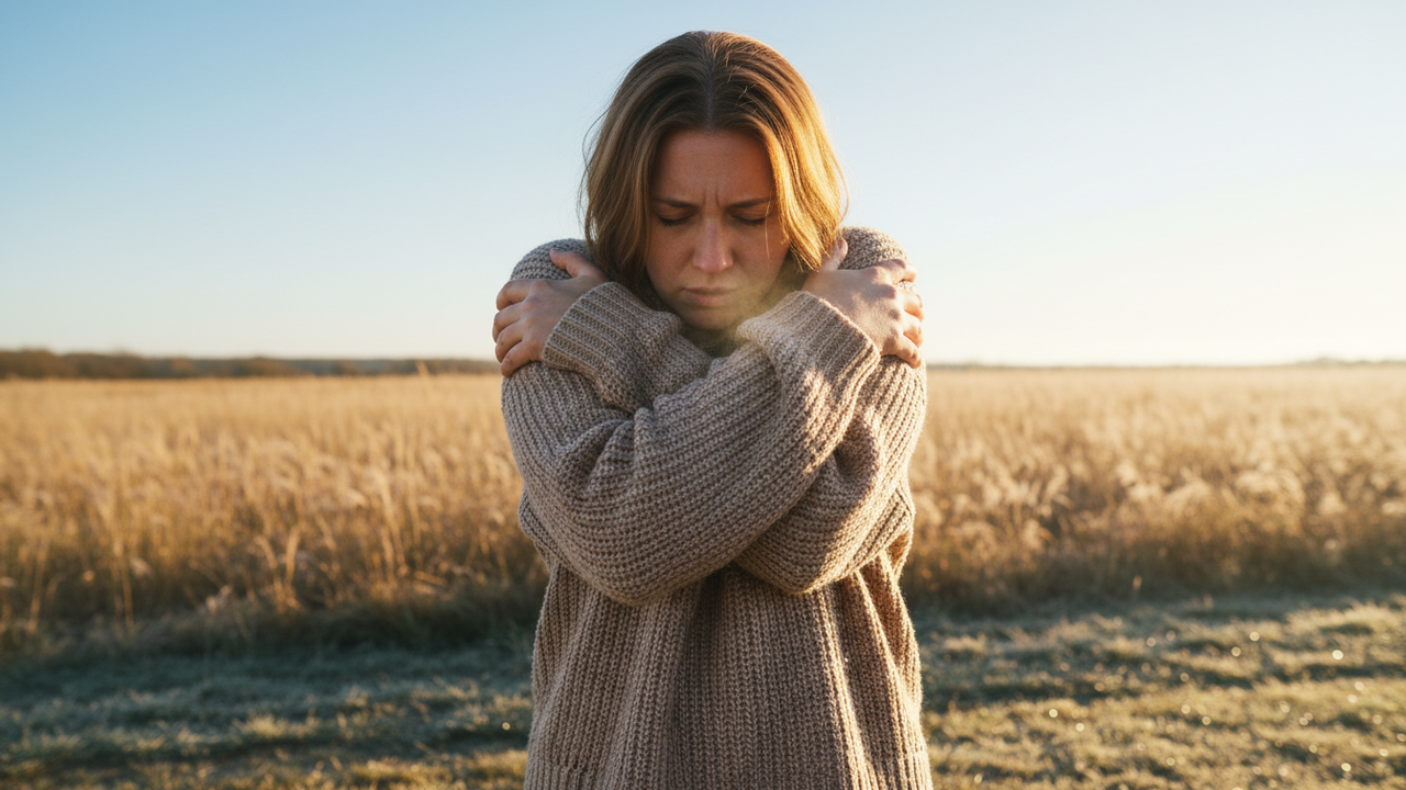 O que significa sentir frio mesmo em dias quentes