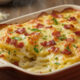 Essa batata gratinada com bacon fica irresistível e pronta em minutos